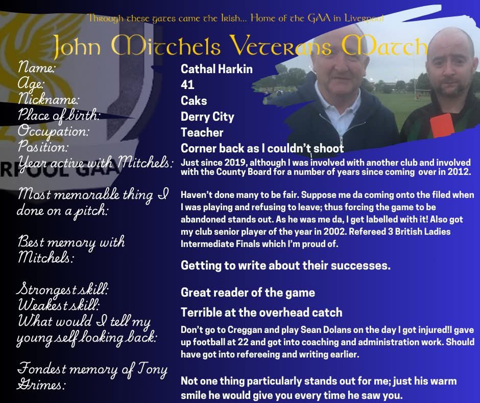 John Mitchels GAA Liverpool tweet media