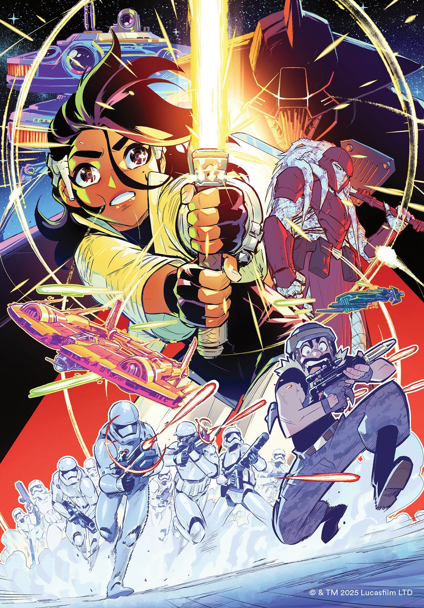 Star Wars: Path of the Lightsaber comic front cover