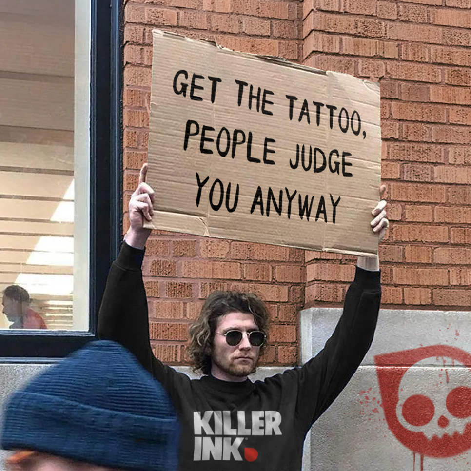 May as well 🤷🏼‍♀️
#tattoo #tattoos