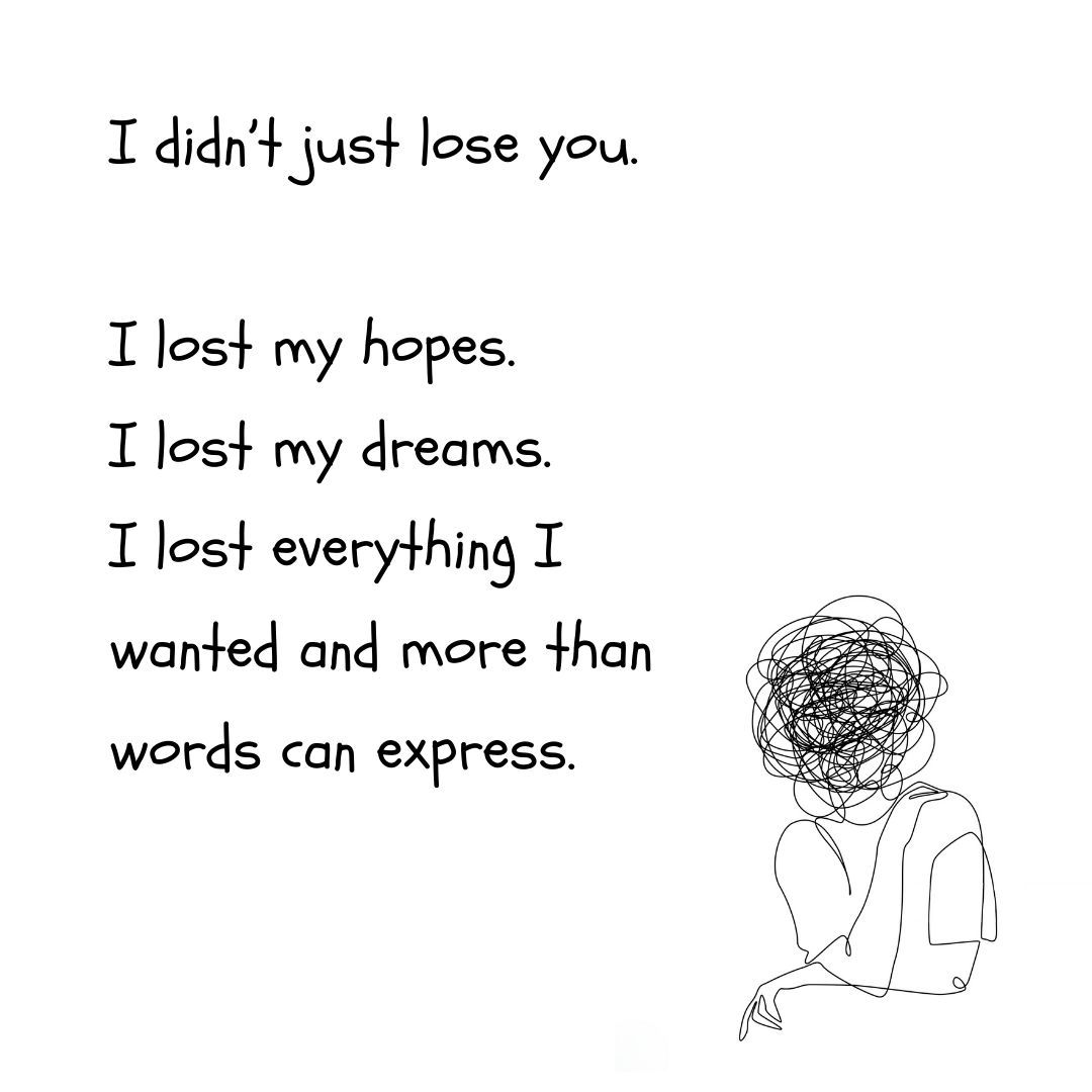 I feel like I’ve lost everything that mattered in life…
Grief can feel overwhelming, but you don’t have to face it alone. Join our community, tap the link in bio to learn more.