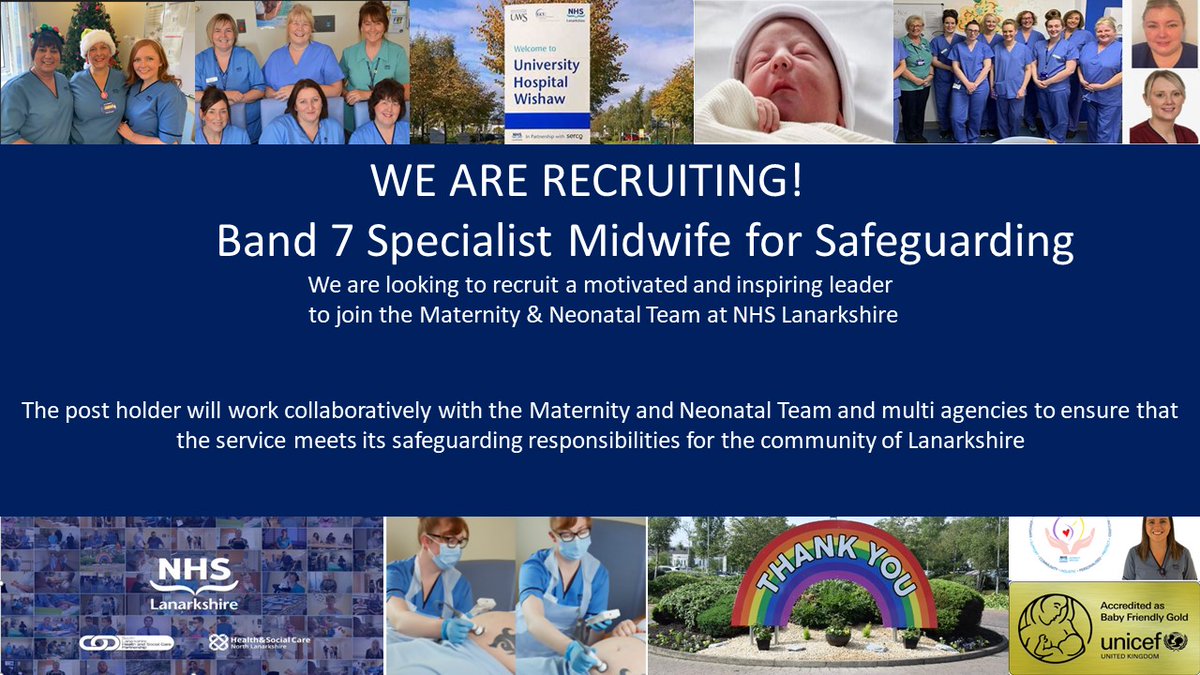 Maternity services are recruiting. All details 👇
