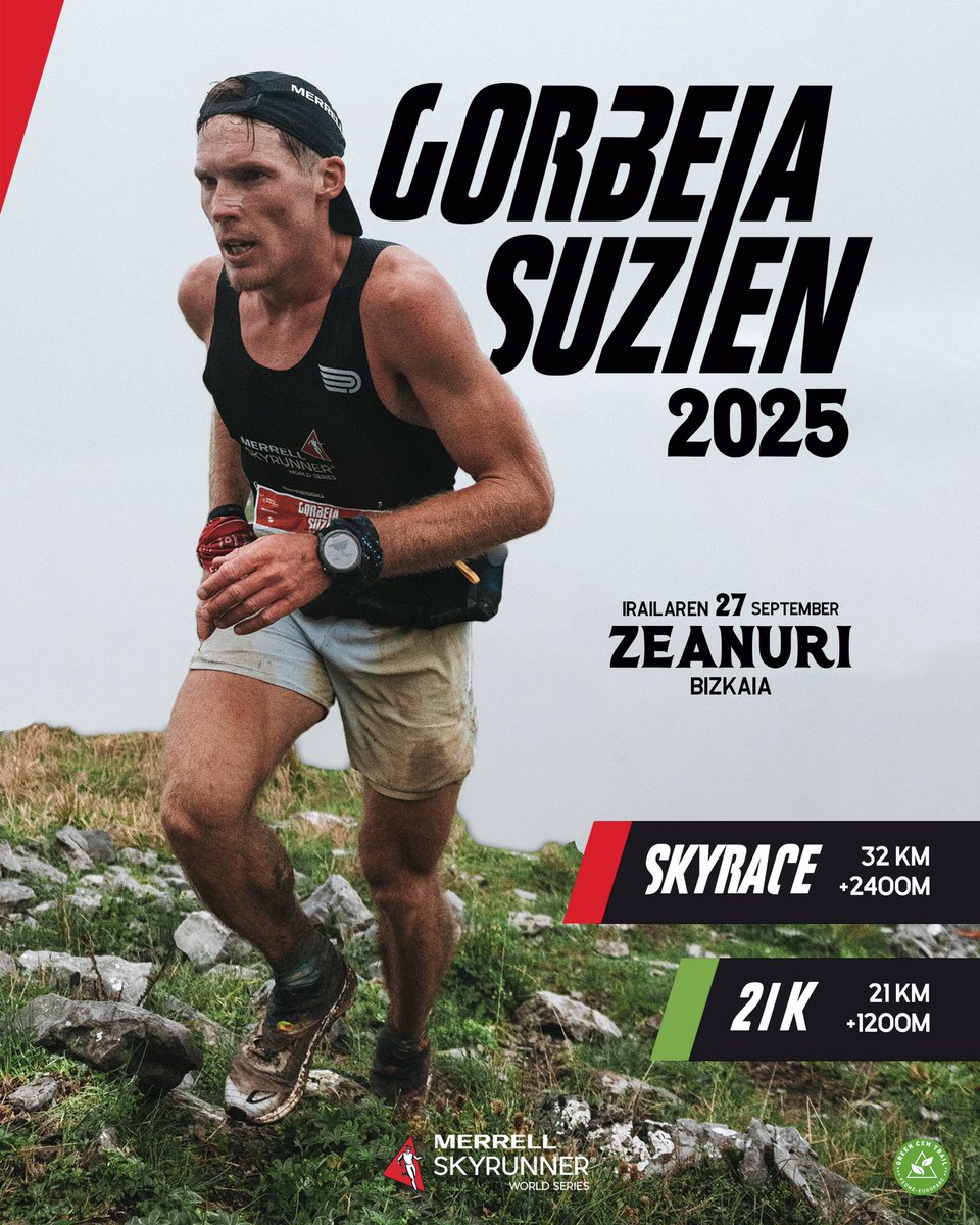 𝗦𝗞𝗬𝗥𝗔𝗖𝗘 aurre izena emateko epea martxoaren 3tik 23ra . 
Preinscripción 3 al 23 de marzo.
🥁zozketa martxoaren 28an. 
Sorteo dorsales 28 de marzo.

𝟐𝟏🅺 izen ematea apirilaren 1ean, 10.00etan. 
La inscripción se abrirá el 1 de abril a las 10:00 hasta agotar dorsales.