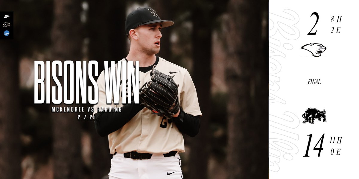 ❕Dub for game 1❕
See ya’ll back here tomorrow at 1

#GoBisons #FAMILY