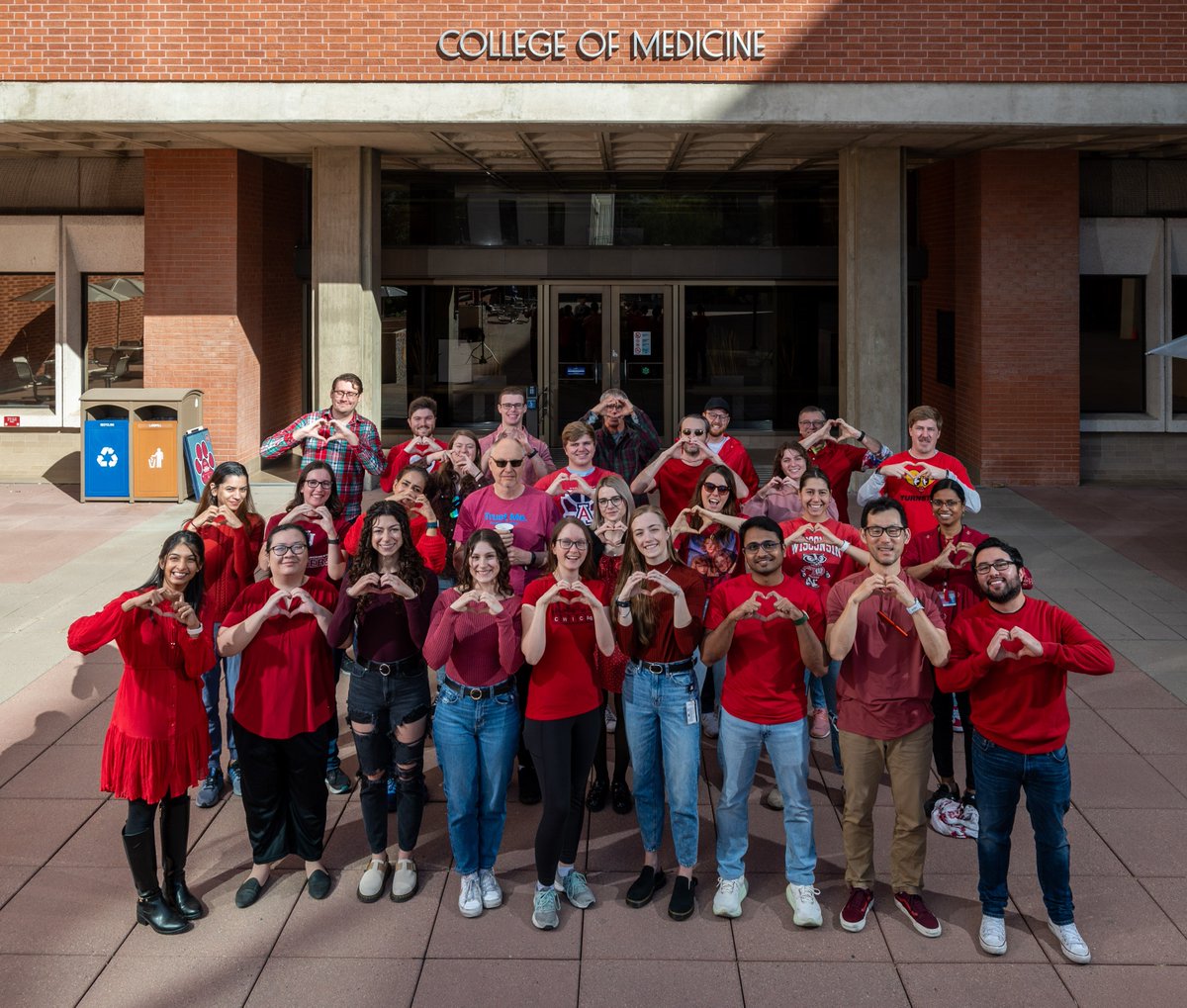 Today is #NationalWearRedDay! Cardiovascular disease is the #1 cause of death for women. Today we wear red to bring attention to women's cardiovascular health and life-saving treatments.