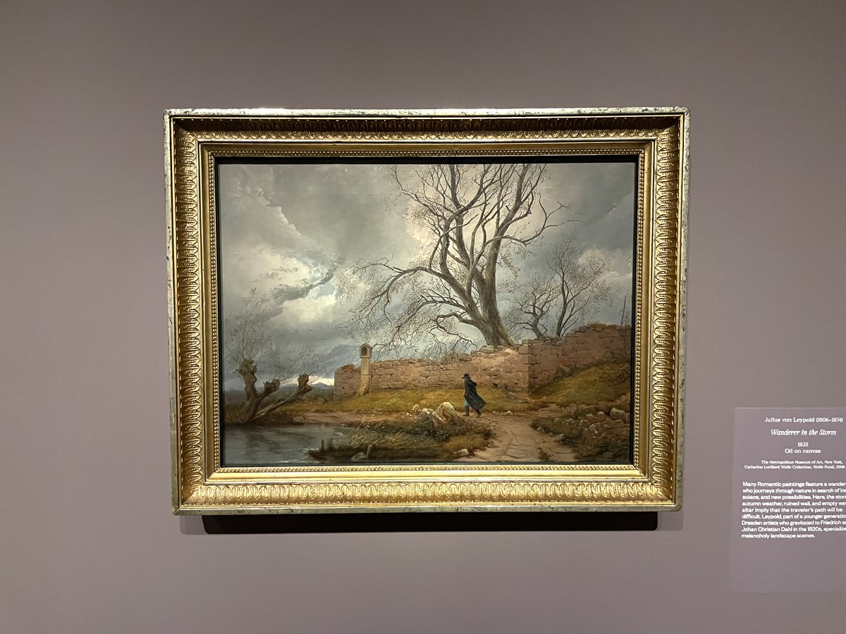 Opening of the new Caspar David Friedrich retrospective at the Metropolitan Museum. It is the first time his major works have been displayed together in America. I love German Romanticism!