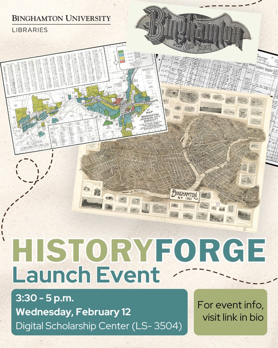 Binghamton University Libraries tweet media