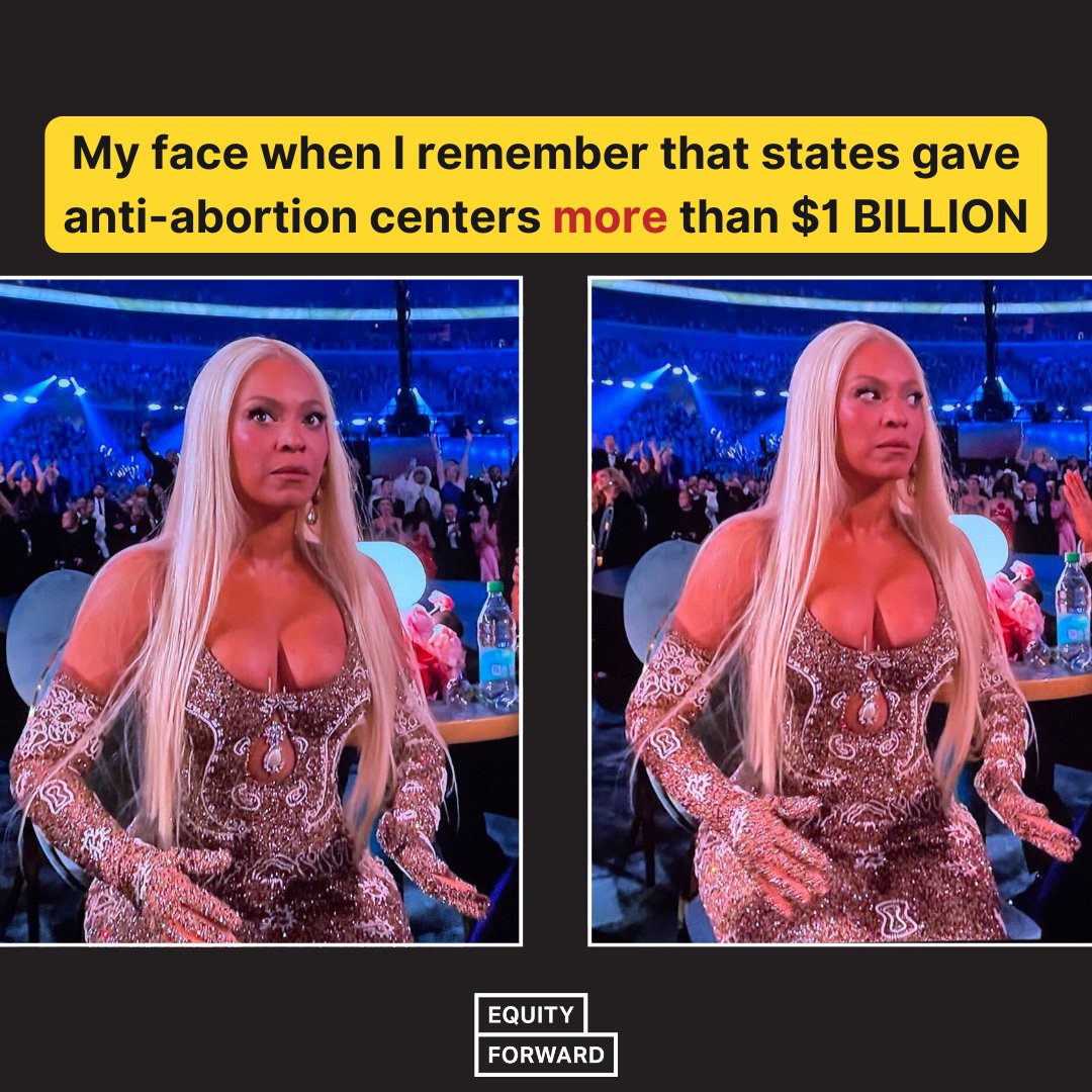 EquityForward's tweet image. Yes, ONE BILLION with a B for Beyoncé! 😱 
(See what we did there? Ok)