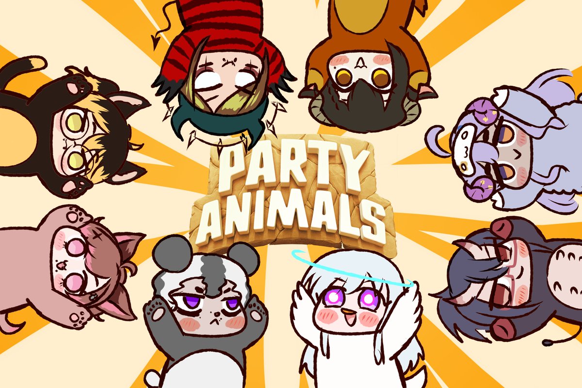 Está começando agora collab de Party Animals! 
Vamos jogar o novo modo Crisis que é tipo amogus! 
Quem será o suspeito???
Link:
twitch.tv/shinybetelgeuse
Com:
<a href="/kaya__ayak/">Kaya Ayak 🐼</a> 
<a href="/ponzuren/">ponzu 🧡 illust&Live2D</a> 
<a href="/Royal_Astray/">Minoru ⭕ Waitlist: February</a> 
<a href="/WendyEndless/">Wendy Endless</a> 
<a href="/MusHornoni/">Mus - Proletário Cornudo</a> 
<a href="/MaririnWanchan/">Maririn Wanwan 🐶🤍 VTuber BR</a> 
<a href="/SeichanNyannyan/">Seichan Nyannyan 🐈‍⬛🖤 BR VTURBO</a>