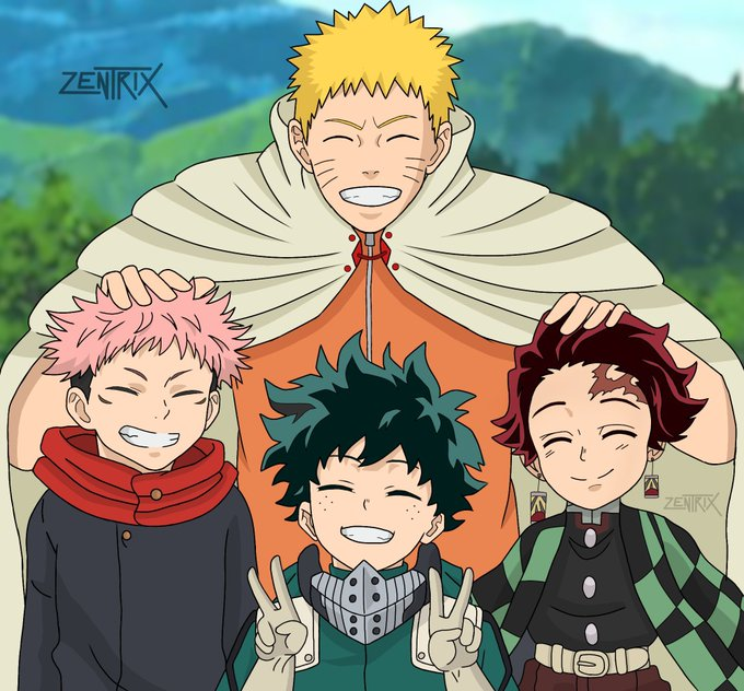 LLucindagfx's tweet photo. Naruto being the most influential manga     [A Thread 🧵] https://t.co/AeGJrLWzau
