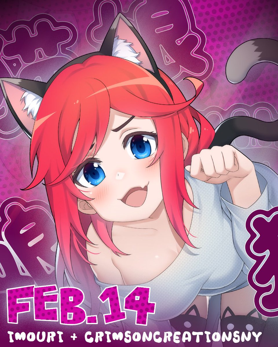 imourishop's tweet photo. Next Friday! 😻 Collab w/ ig: crimsoncreationsny — She’s a close personal friend of mine who is helping us add a SUPER unique item to our shop as a part of this year’s Valentine’s Collection 💖 Go check out her page or Etsy shop and you can probably guess what that might be 😏 https://t.co/3eJFP6cfus