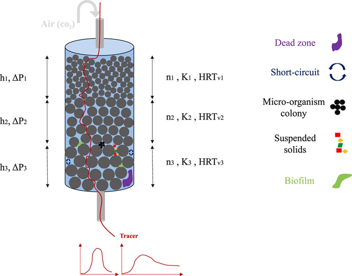 Sometimes we use filters to remove #phosphorus from wastewater during treatment.  Sometimes they clog.  Amin's new paper describes how/why and prevention. doi.org/10.1016/j.jenv…  Congrats to Amin, this one was a lot of work.