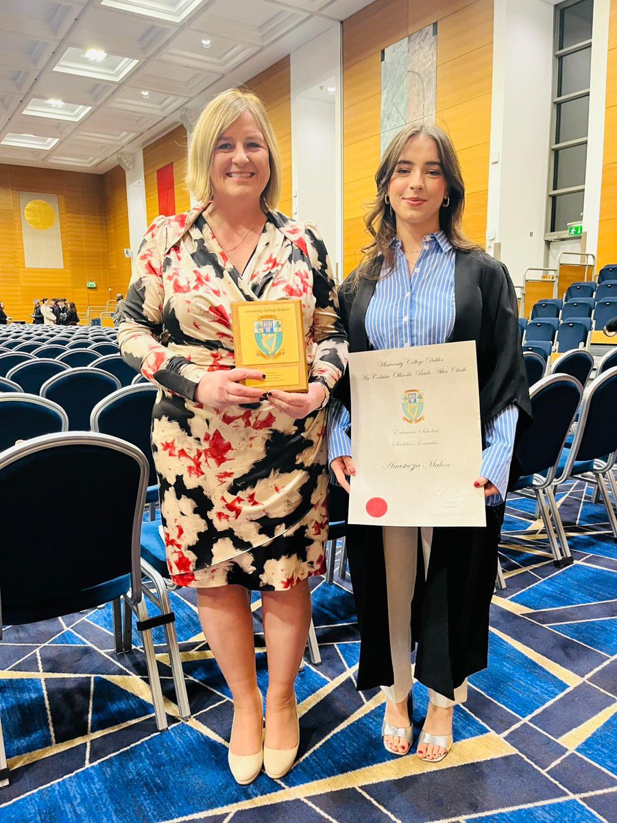 Scoil Mhuire (@scoilmhuireb) on Twitter photo Congratulations to former student Anastazja Malon on achieving an entrance scholars award in <a href="/ucddublin/">University College Dublin</a>
this evening. These awards are put in place to recognise exceptional students when they register at UCD. We are super proud of Anastazja on achieving maximum LC points 👏 Congratulations to former student Anastazja Malon on achieving an entrance scholars award in <a href="/ucddublin/">University College Dublin</a>
this evening. These awards are put in place to recognise exceptional students when they register at UCD. We are super proud of Anastazja on achieving maximum LC points 👏
