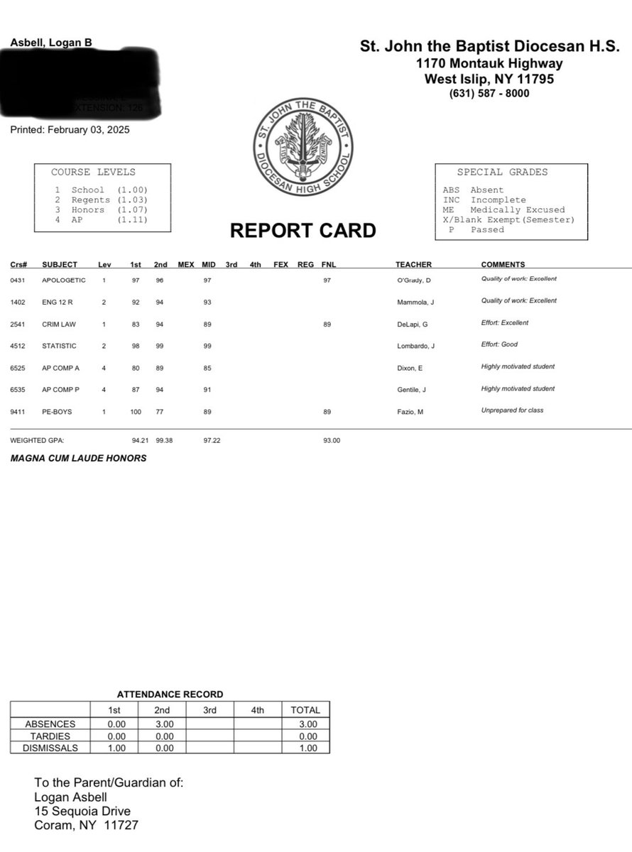 Logan Asbell (@loganasbell) on Twitter photo Proud to have finished 2nd Quarter strong!
2 down, 2 to Go!
SJB Class of 2025!
<a href="/sjbcoachalba/">Philip Alba</a> <a href="/CoachTimAsbell/">Tim Asbell</a>
<a href="/ericoutlaw100/">Eric Outlaw</a>
<a href="/MStopsky/">Matt Stopsky</a> Proud to have finished 2nd Quarter strong!
2 down, 2 to Go!
SJB Class of 2025!
<a href="/sjbcoachalba/">Philip Alba</a> <a href="/CoachTimAsbell/">Tim Asbell</a>
<a href="/ericoutlaw100/">Eric Outlaw</a>
<a href="/MStopsky/">Matt Stopsky</a>