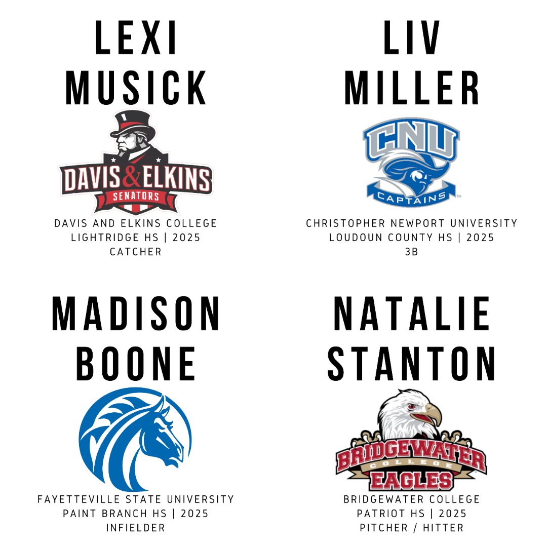 SF3Softball's tweet photo. Another group of SixFour3 athletes is making their mark & committing to play at the next level! Their hard work, dedication, & passion have paid offโ& we couldnโt be prouder! ๐ช๐
Whoโs next?! Keep grinding. Keep believing. ๐ฅ #SF3CommitWall #NextLevel #Fastpitch #SixFour3 https://t.co/AX9JGmS2CS