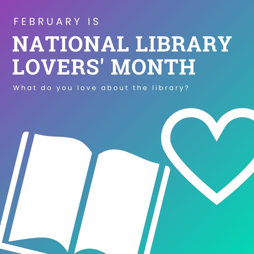 MackinLibrary's tweet image. #Libraries are more than books. They’re hubs for learning, creativity, and connection! Celebrate National Library Lover’s Month by sharing what you love most. 📖❤️  #NationalLibraryLoversMonth