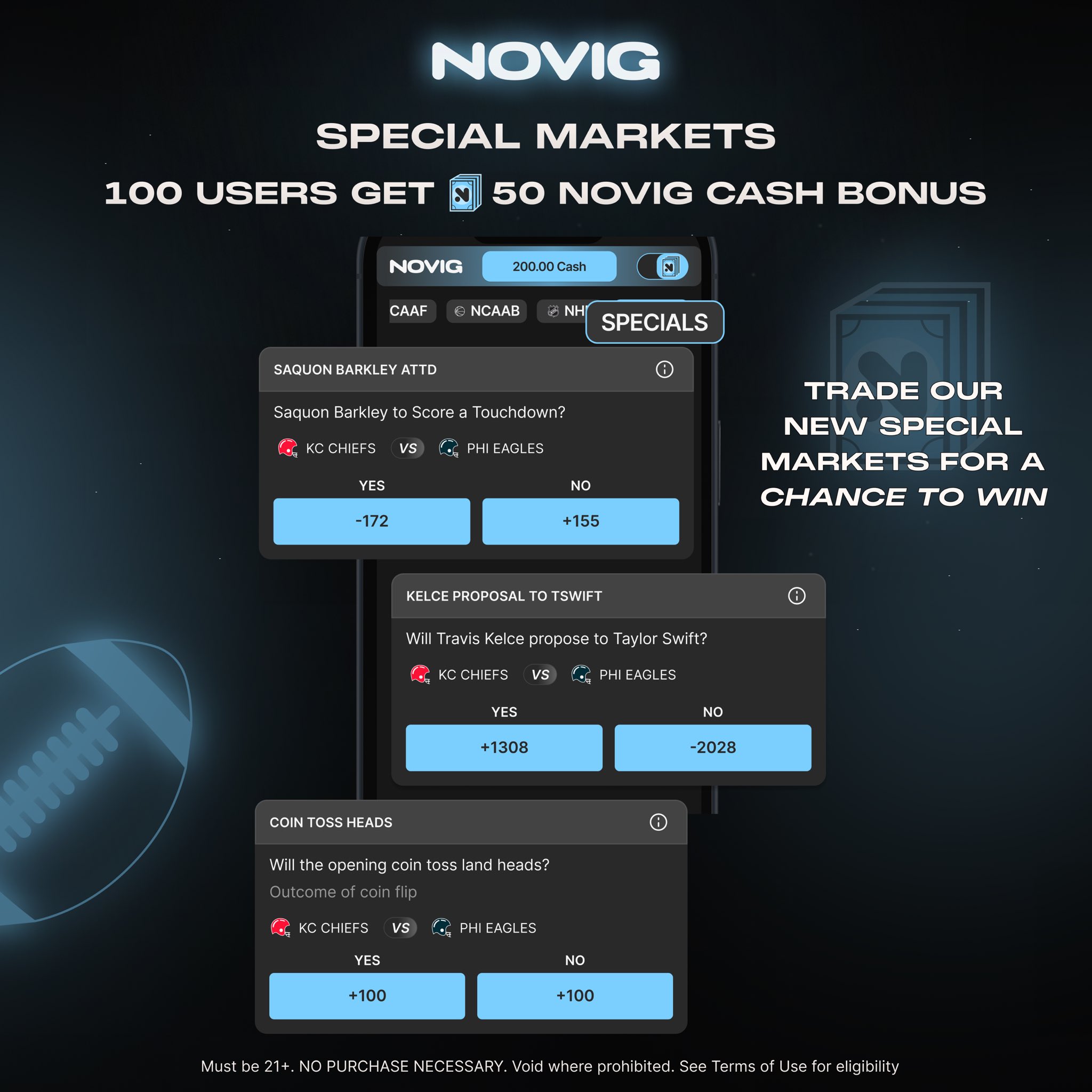 Novig Sports Prediction Markets