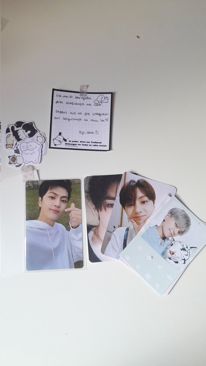 iseongsoo's tweet photo. feedback super positivo para @dsoogyu por essa ceg nacional que foi supeeer tranquila e o envio foi super rapido!! ela foi um amor em todo o processo e super tranquila! obg por me ajudar com esse jayzito xuxu 💖✨️ https://t.co/z2kxbXCYYZ