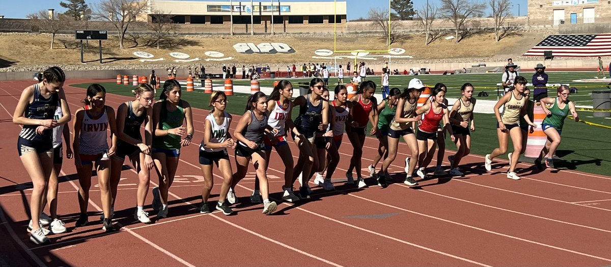 The start of the first race of the Montwood &amp; Americas Invitational and the ‘24-‘25 high school track season. #TeamSISD