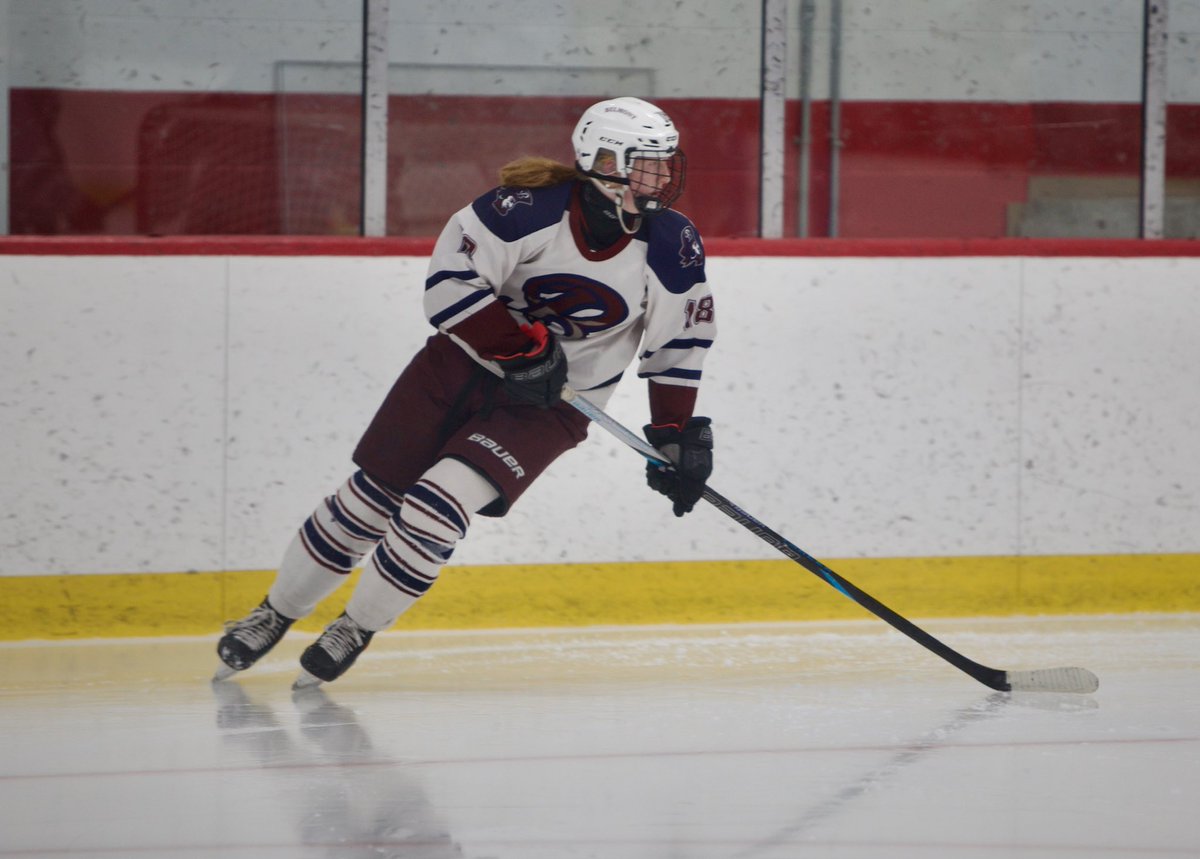 Getting geared up to celebrate our co-captain and only senior #18 Sadie Taylor tomorrow at the JAR. Puck drops at the JAR at 12:20 pm vs Arlington. Let’s go Belmont!!