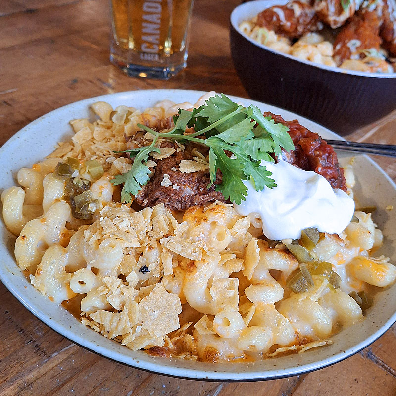 FirkinPubs's tweet image. ÁNDALE over to your nearest participating #FirkinPubs to indulge in an explosion of cheesey, spicy, beefy goodness with our Mexican Birria Mac and Cheese!

#Molson Beer🍺🧀 Cheese-smothered and topped with all the fixin's of a Mexican Birria taco🌶️🌮, it's out of this world!🤤