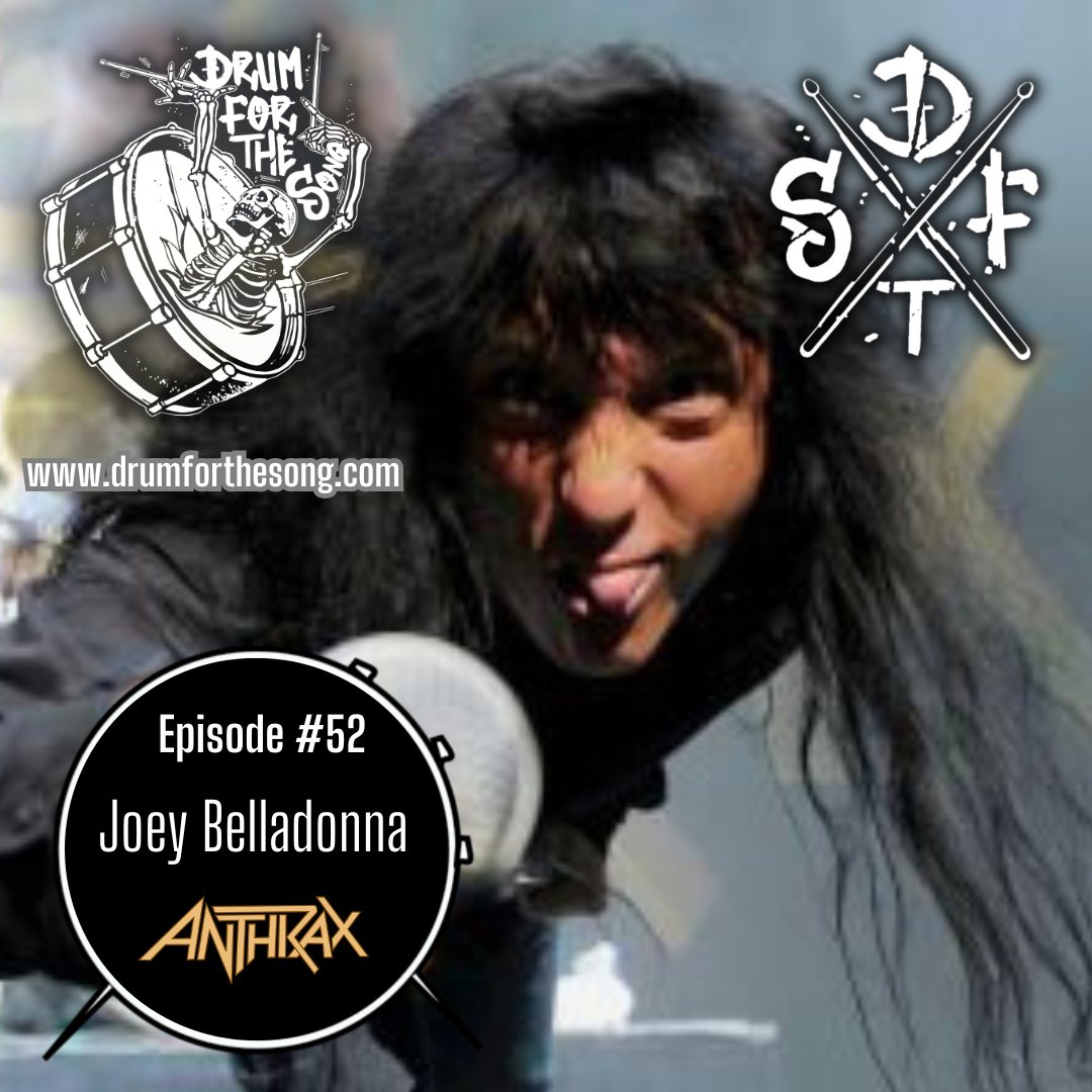 Dane Campbell (@dane_drums) on Twitter photo Episode 52 of <a href="/DrumForTheSong/">Drum For The Song Podcast</a> is out now!
This conversation with Joey Belladonna took place in June 2023, but unfortunately, life and other work prevented me from releasing this episode back then. Now you can listen to it in it's full glory!
youtu.be/ybpKzjXRBCM?si… Episode 52 of <a href="/DrumForTheSong/">Drum For The Song Podcast</a> is out now!
This conversation with Joey Belladonna took place in June 2023, but unfortunately, life and other work prevented me from releasing this episode back then. Now you can listen to it in it's full glory!
youtu.be/ybpKzjXRBCM?si…
