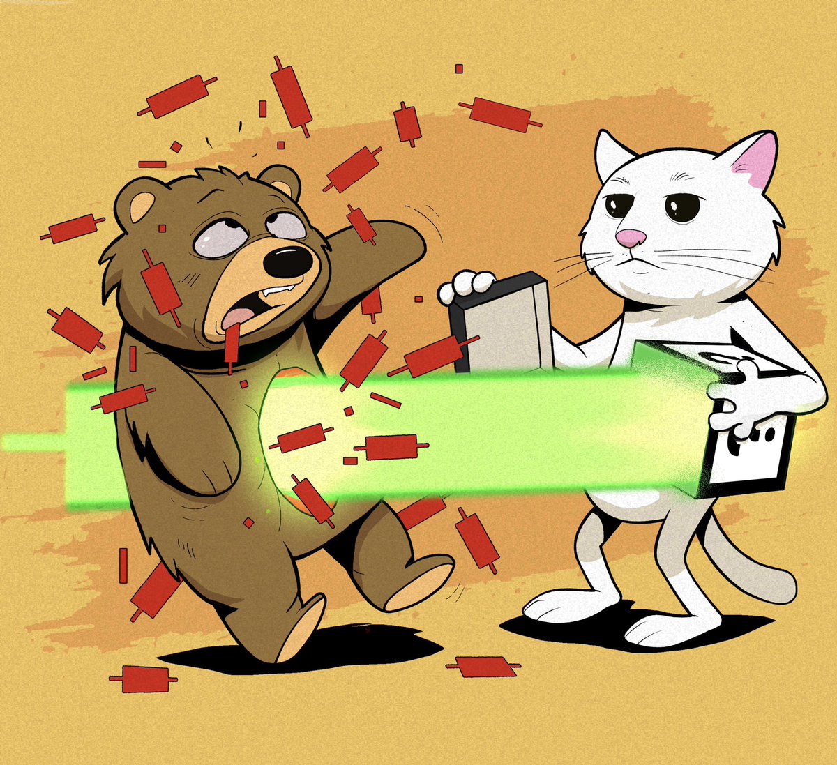<a href="/RowdyCrypto/">R💫WDY</a> $MAYBE you’ll kill the bear over here