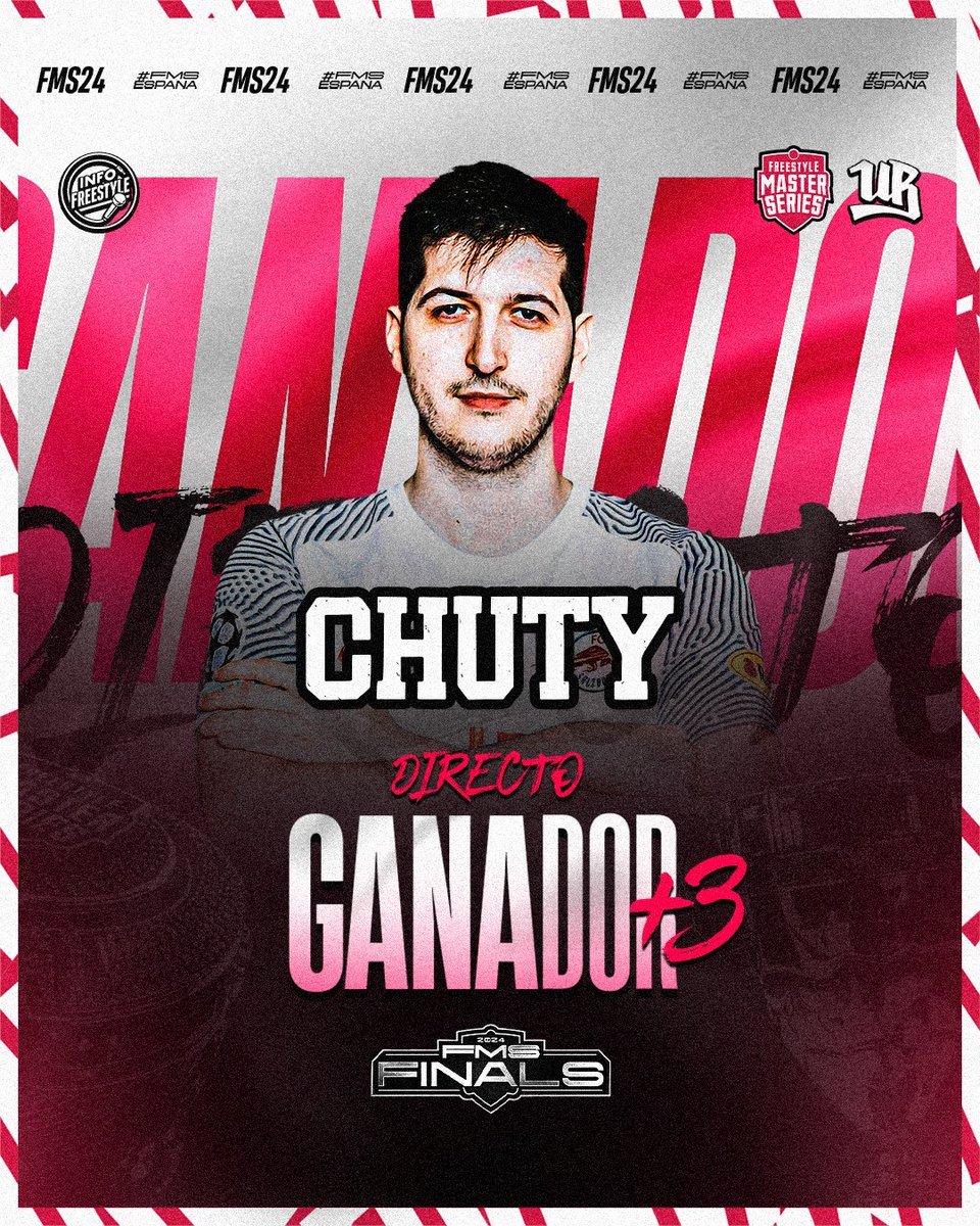 InfoFreestyle2's tweet photo. ¡Jornada 5 - FMS España 🇪🇸!

🔹 CHUTY le ganó a SWEET PAIN y se lleva los tres puntos.

¿Que te pareció el enfrentamiento? 🤔

#FMSEspaña 🇪🇸 https://t.co/DOy5mBh6LR