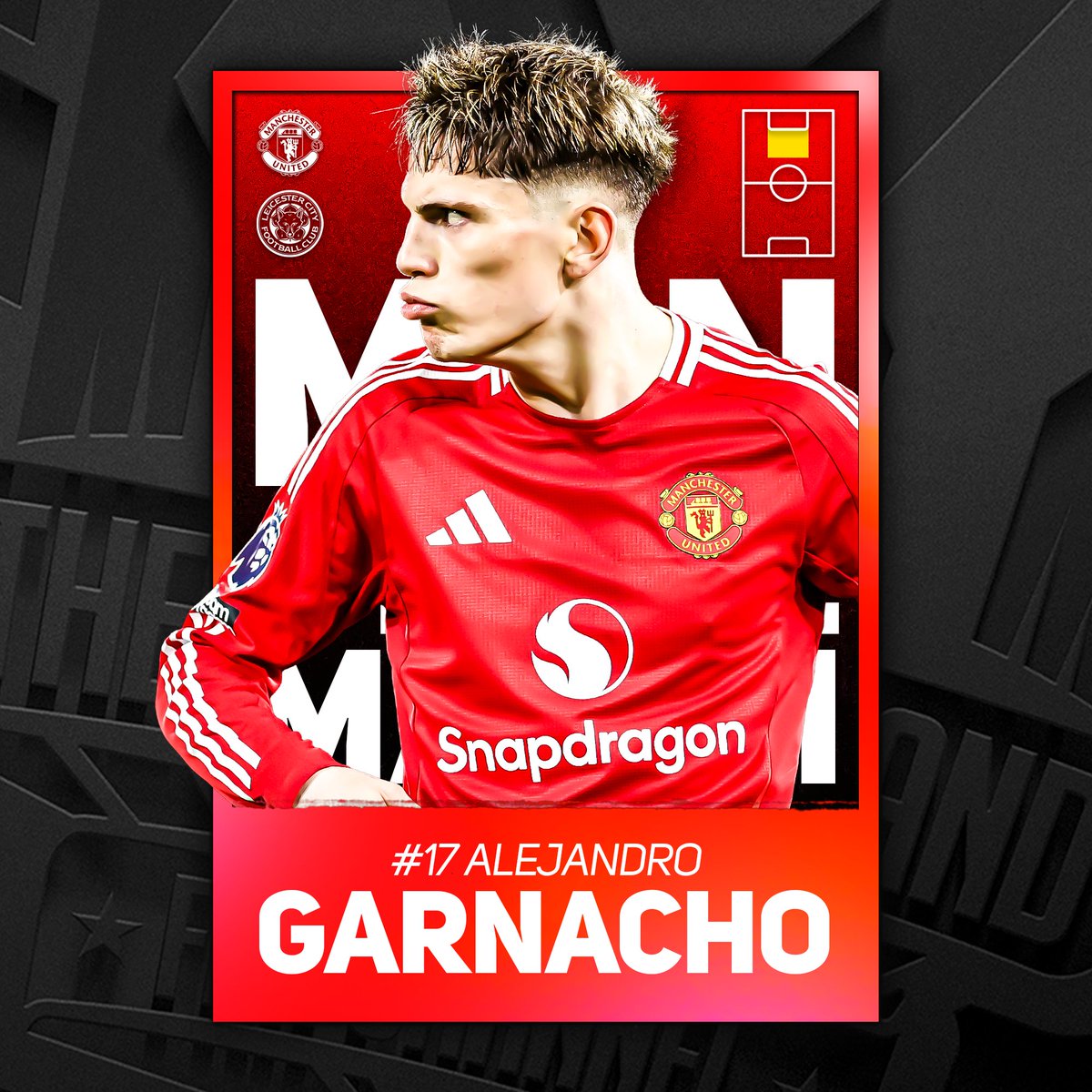 Game changer Garnacho is today's Man of the Match! 🔥 #mufc