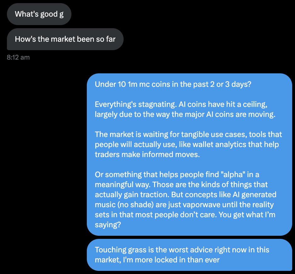 modifications's tweet image. Truth of the trenches right now: