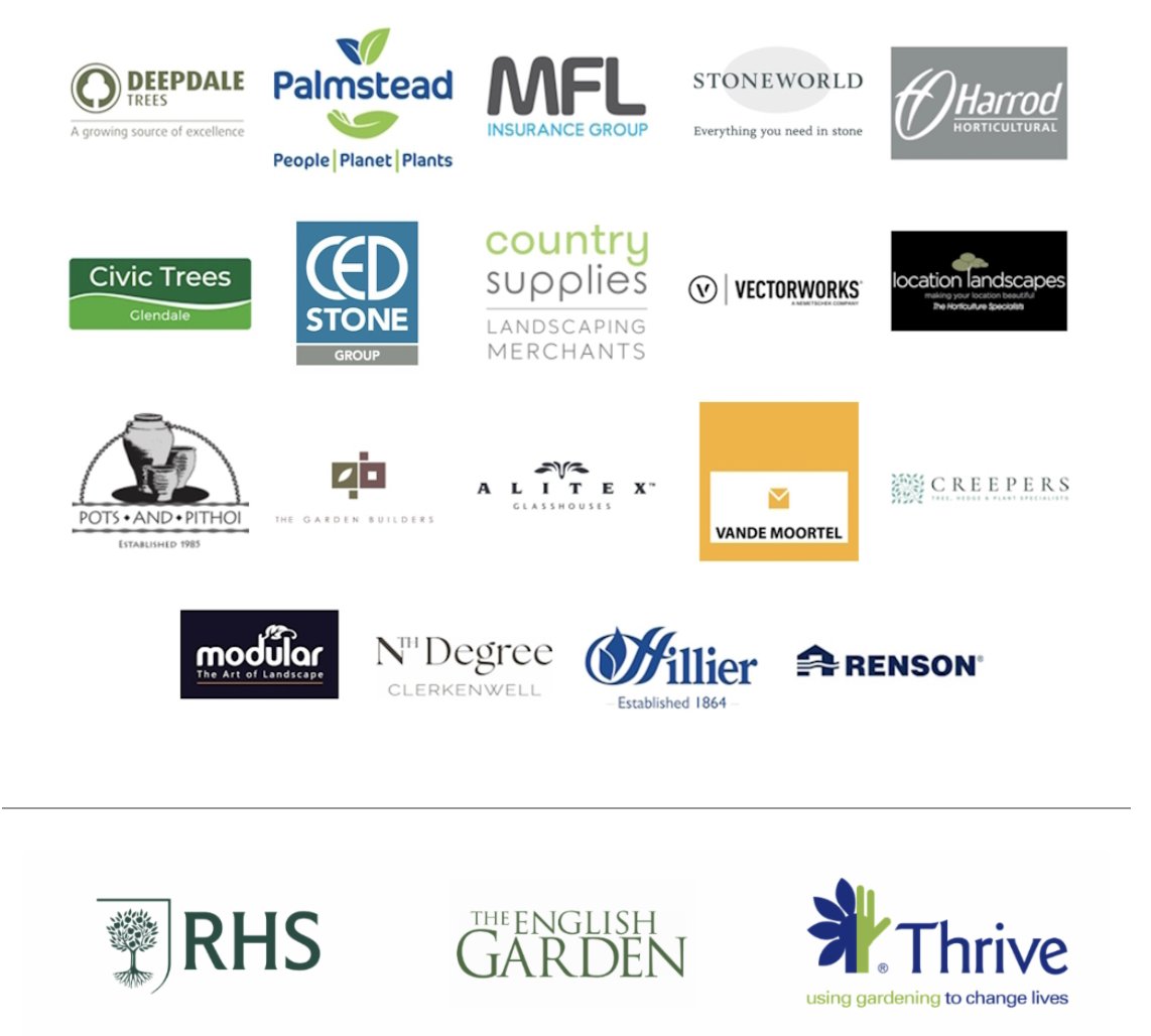 A final thank you to all our sponsors and @the_rhs for supporting the #SGDAwards 2025 this year. You made it all possible. See you next year! #gardendesign