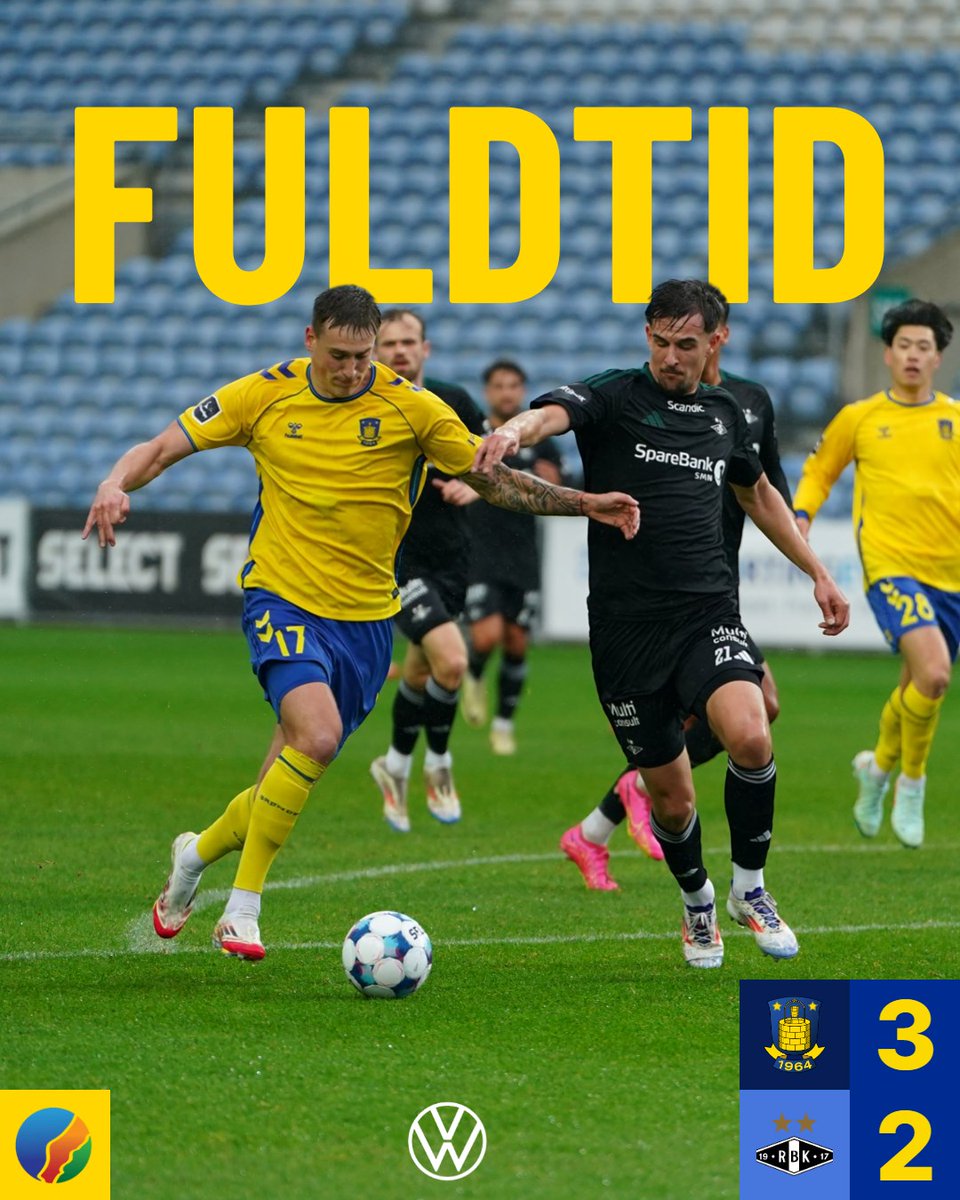 Det ender med en sejr på 3-2 mod Rosenborg BK i vores sidste kamp i Atlantic Cup ✔️

Suzuki, Nartey og Rajovic stod for vores scoringer 🌟