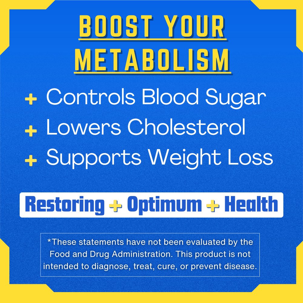 RestoreHealth10's tweet image. Boost Your Metabolism Naturally!
Say hello to better blood sugar control, lower cholesterol, and weight loss support with Berberine
- Control Blood Sugar
- Lower Cholesterol
- Support Weight Loss
Your health, restored. 
RestoreHealthPlus.com
#RestoreHealthPlus #Berberine
