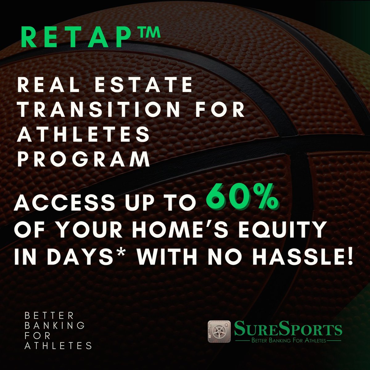 suresports's tweet photo. RETAP™  a program designed to support athletes in transitioning markets after signing with a new team, being released, or traded. 

Upfront capital. 

https://t.co/126IRWqf3C 

#business #finance #sports #sportsbusiness #nba https://t.co/Zk1KRGsKss