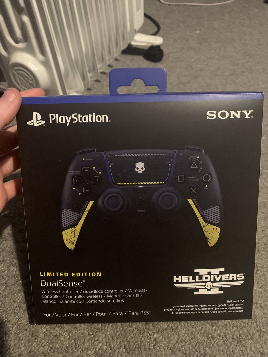 TheAbstaTrophy's tweet photo. Birthday present from me to me
Helldivers 2 PS5 controller π₯°
Absolutely love this bad boi!
#Helldivers2Controller #PS5Controller https://t.co/mo3NhZpauv