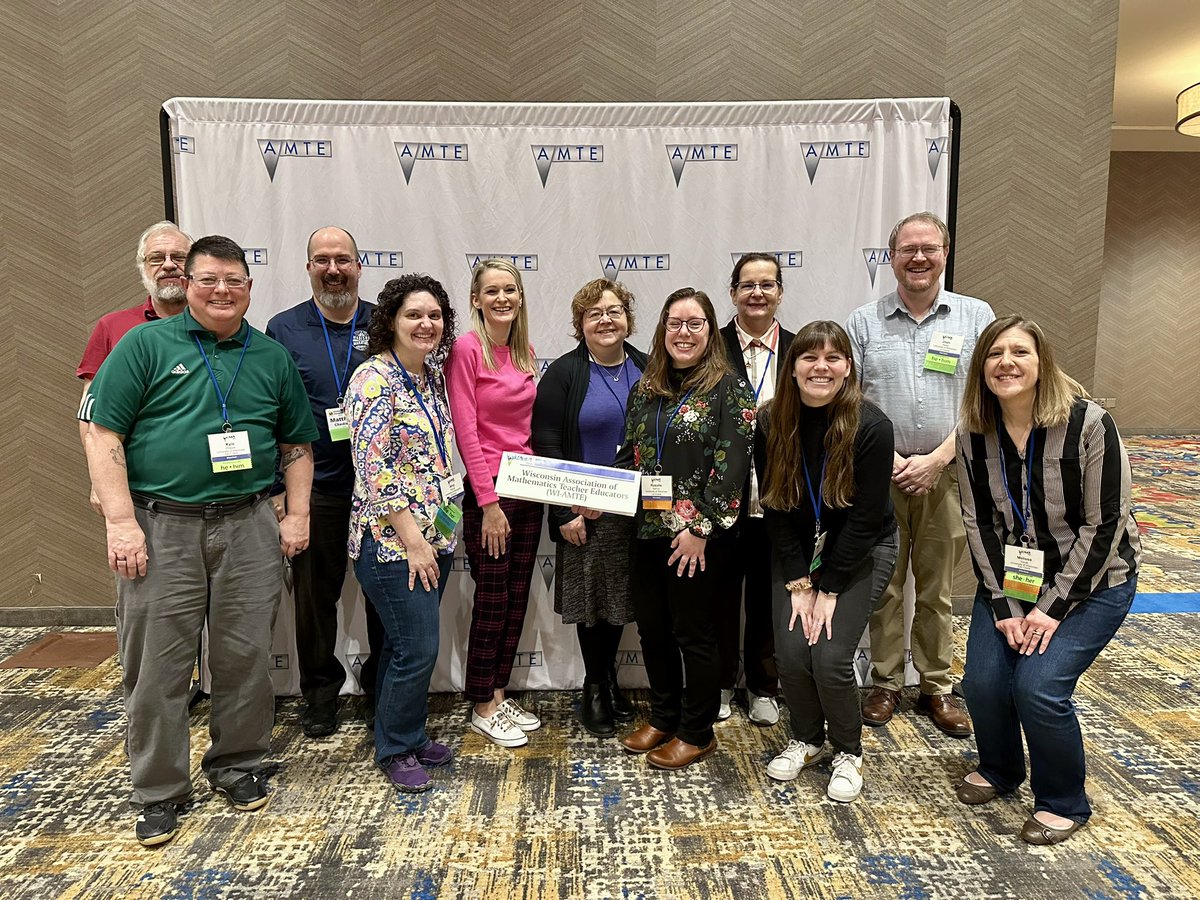 Lisa Hennessey (@ladyhennhenn) on Twitter photo WI AMTE represent! <a href="/AMTENews/">AMTE</a> <a href="/WIAMTE/">WI-AMTE</a> <a href="/WisMathCouncil/">WMC - WI MathCouncil</a> #wismath #amte2025 <a href="/jsagrillo/">Jenny Sagrillo</a> <a href="/aschmidtmathed/">Ashley Schmidt, PhD</a> <a href="/mchedister1/">Matt Chedister</a> WI AMTE represent! <a href="/AMTENews/">AMTE</a> <a href="/WIAMTE/">WI-AMTE</a> <a href="/WisMathCouncil/">WMC - WI MathCouncil</a> #wismath #amte2025 <a href="/jsagrillo/">Jenny Sagrillo</a> <a href="/aschmidtmathed/">Ashley Schmidt, PhD</a> <a href="/mchedister1/">Matt Chedister</a>