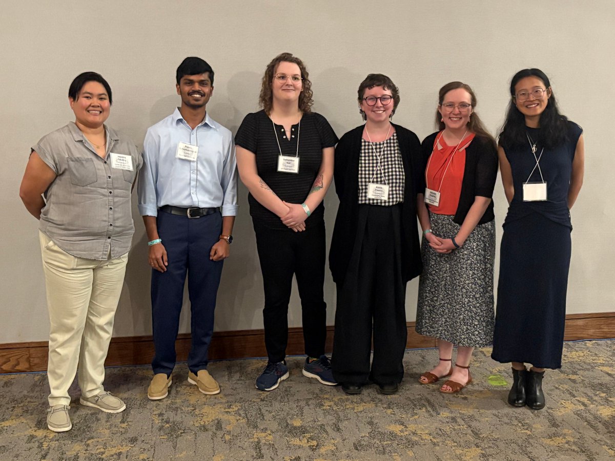 Congrats to the recipients of the Burroughs Wellcome Fund Travel Awards! 🎉👏

🌟 Kailie Franco
🌟 Samantha Hitt
🌟 Hannah Hughes
🌟 Jessica Palalay
🌟 Pravin Subrahmaniyan
🌟 Haibei Zhang
🌟 Vanessa Mariscal
Huge thanks to <a href="/BWFUND/">Burroughs Wellcome Fund</a>! 👏 #blastmeeting2025