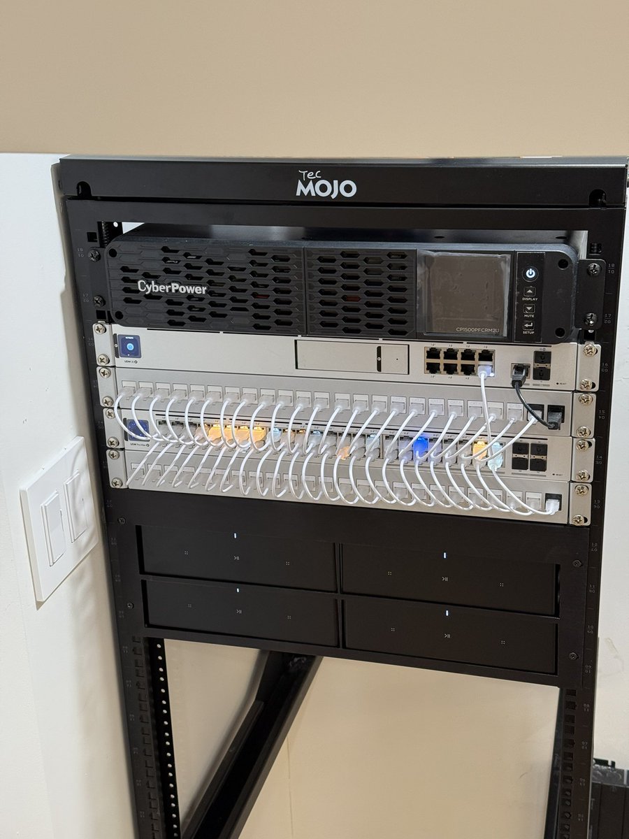 YesTechie's tweet photo. Just finished a comprehensive residential UniFi setup - UniFi Network, Protect, and Connect - all integrated with Home Assistant. Connect display is massive and impressive! https://t.co/Cnw3mp0tFG