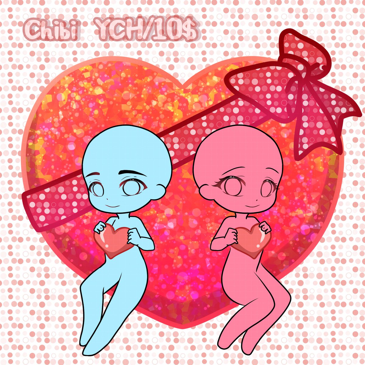 LETum1998's tweet photo. New YCH for 2025 (⁠≧⁠▽⁠≦⁠)(⁠☆⁠▽⁠☆⁠)
Full body YCH for only 10$
-pair/couple
-any gender
-can change the expressions
#commissionsopen #chibiart https://t.co/LfvgicTOGi