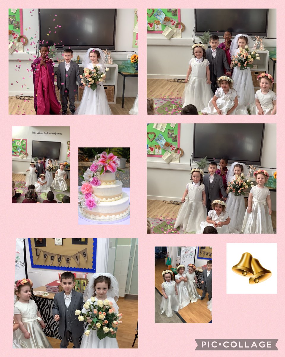 In EYFS the children have been learning all about what happens during a wedding in their RE lessons.
#stannesrcre