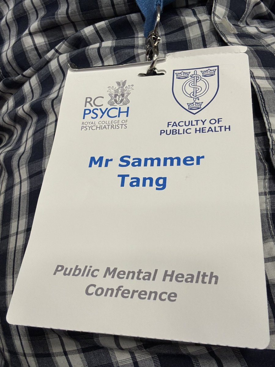 Sammer Tang (@sammertang) on Twitter photo Fantastic day at the joint <a href="/FPH/">Faculty of Public Health</a> and <a href="/rcpsych/">Royal College of Psychiatrists</a> Public Mental Health conference today.
Lots of thoughts provoking discussions on how we can collaborate to improve mental heath and wellbeing for our population. Fantastic day at the joint <a href="/FPH/">Faculty of Public Health</a> and <a href="/rcpsych/">Royal College of Psychiatrists</a> Public Mental Health conference today.
Lots of thoughts provoking discussions on how we can collaborate to improve mental heath and wellbeing for our population.