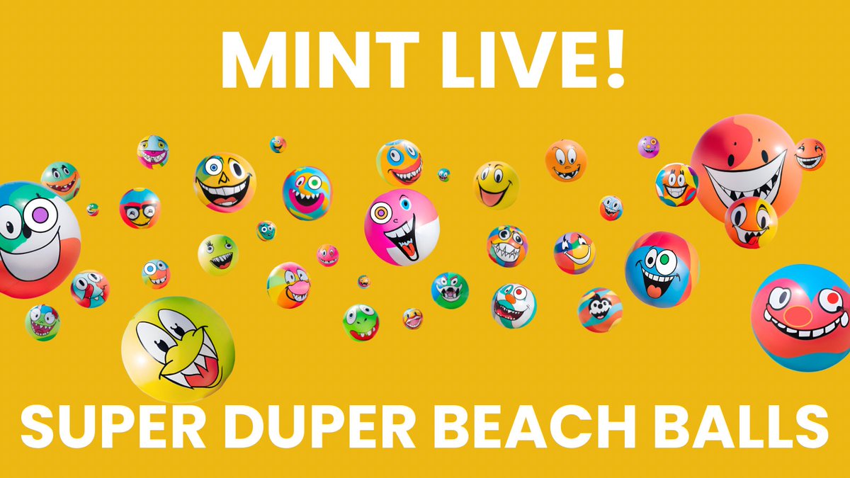 XCPinata's tweet image. Super Duper Beach Balls MINT is LIVE!!

The first 10k Ordinal Collection using Co-Creator!

48 Hours to inscribe before price goes up! 

Mint Link👇
🔥🔗utxord.com/collection/f36…

Details✏️
Supply: 10k
Price: .0001 btc + Fees
Platform: UTXORD
