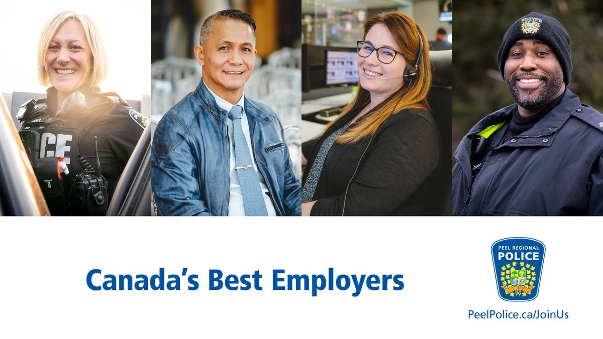 Peel Regional Police has been named one of Canada’s Best Employers for 2025 by <a href="/Forbes/">Forbes</a>! 

We take great pride in our members and the important work that they do each and every day to keep our communities safe — and it shows! We are the only police service in the country to make