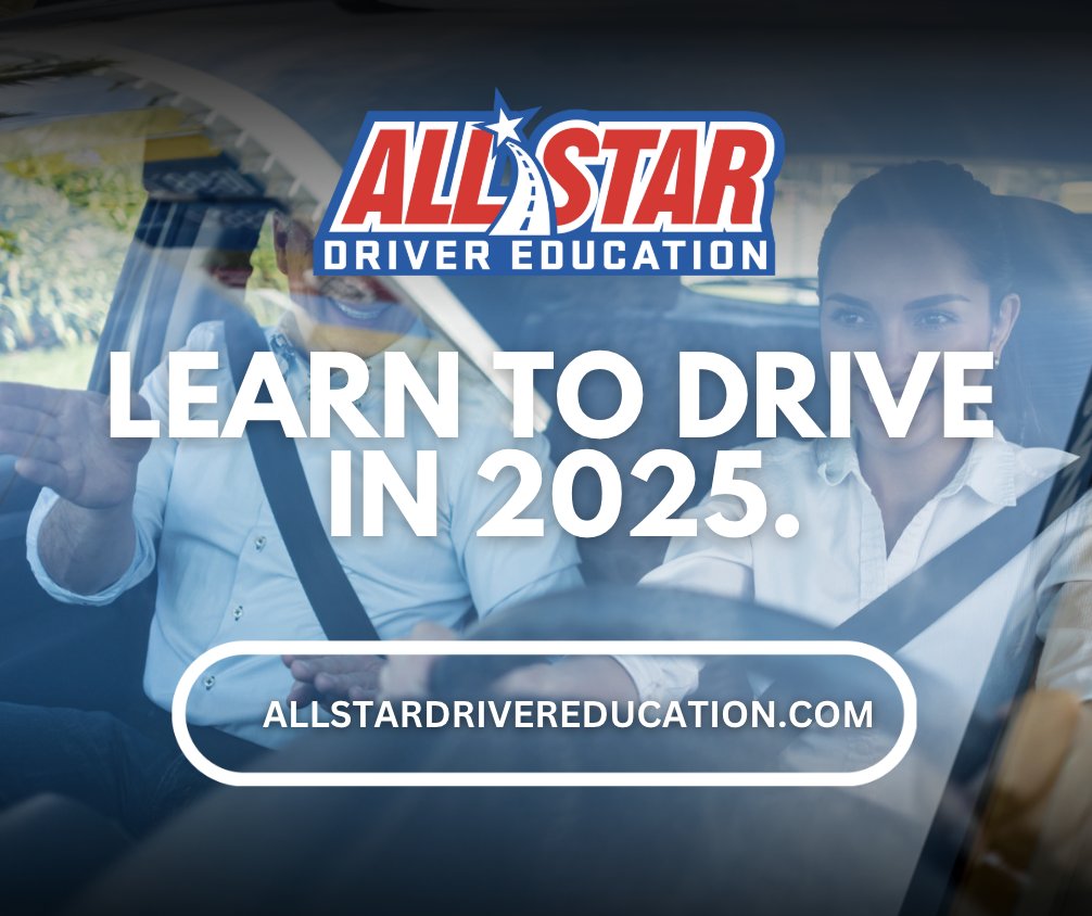allstardrivered's tweet photo. Start your journey to independence in 2025! Whether you’re a teen or an adult, All Star has flexible programs to get you on the road.
Enroll today! https://t.co/OS3vKQZXlI
#DriverEducation #AllStar https://t.co/DwYvCRtOVV