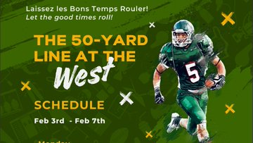 D L Stephens, Ed. D. (@prin_pauldwest) on Twitter photo We celebrate the "Soup-er Bowl" spirit week
<a href="/PaulDWestMiddle/">Paul D. West Middle</a> and National Counselor Week. Or as they say in NOLA - "laisse les bons moments rouler..." Jersey Day...
<a href="/APRagland/">Tracee Ragland</a>
<a href="/LennetteJones/">Lennette Jones</a>
<a href="/dajmlinc/">Lorna Dixson</a>
<a href="/jasonjstamper/">Jason Stamper, EdD</a>
<a href="/KGregory79/">Katherine Gregory</a> We celebrate the "Soup-er Bowl" spirit week
<a href="/PaulDWestMiddle/">Paul D. West Middle</a> and National Counselor Week. Or as they say in NOLA - "laisse les bons moments rouler..." Jersey Day...
<a href="/APRagland/">Tracee Ragland</a>
<a href="/LennetteJones/">Lennette Jones</a>
<a href="/dajmlinc/">Lorna Dixson</a>
<a href="/jasonjstamper/">Jason Stamper, EdD</a>
<a href="/KGregory79/">Katherine Gregory</a>