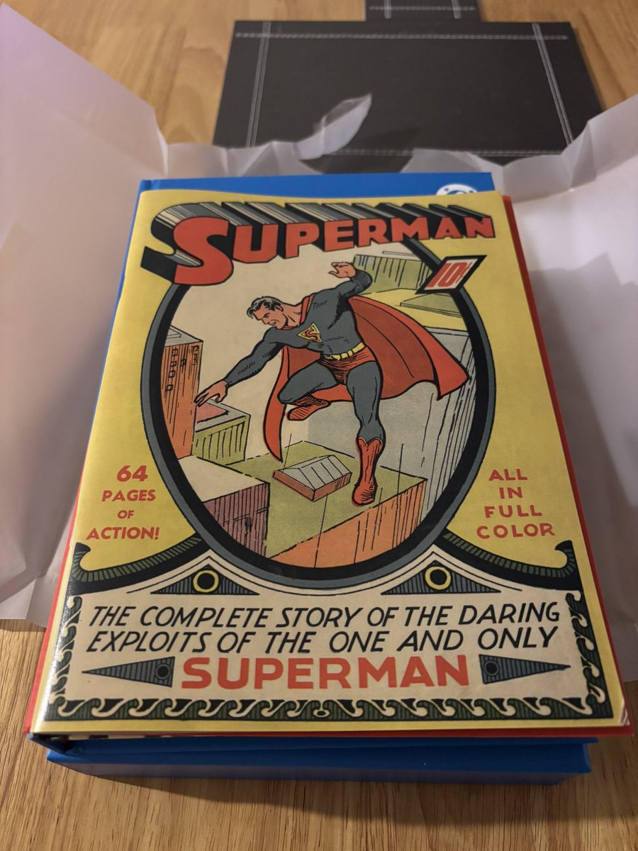 TCaredda's tweet image. Look how beautiful
@foliosociety #Superman