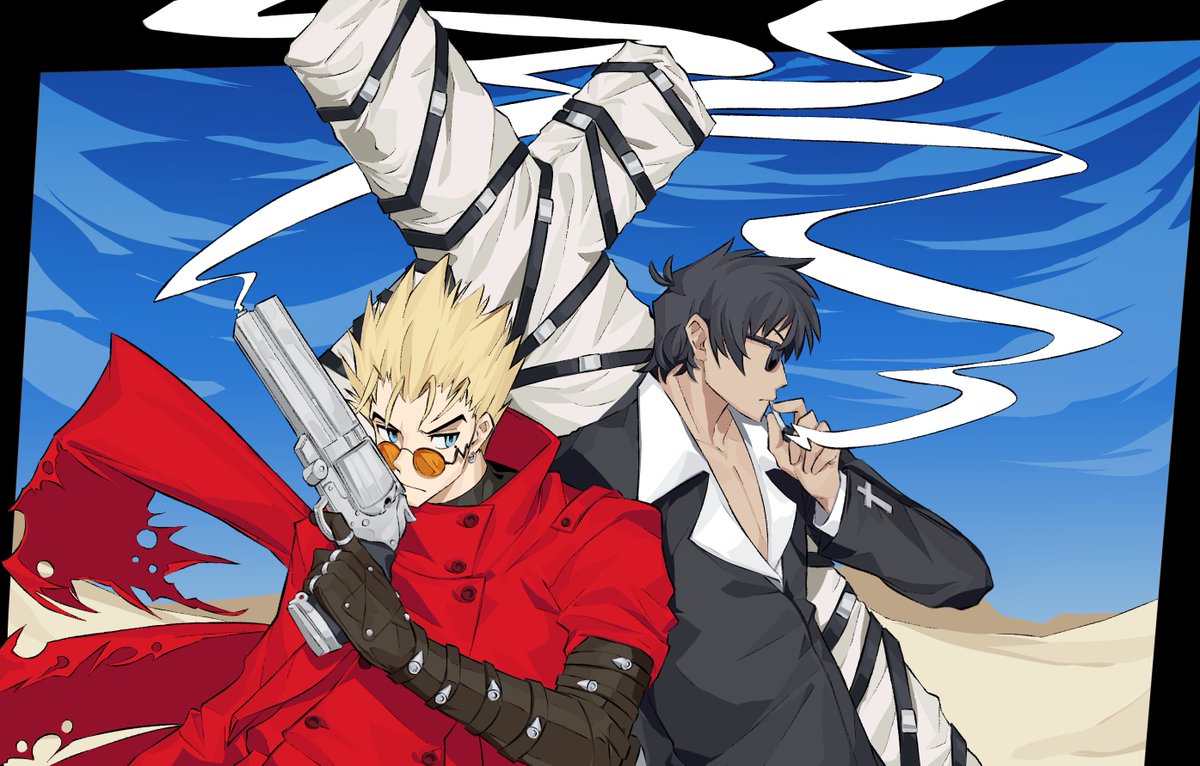 Trigun.

#art #trigun