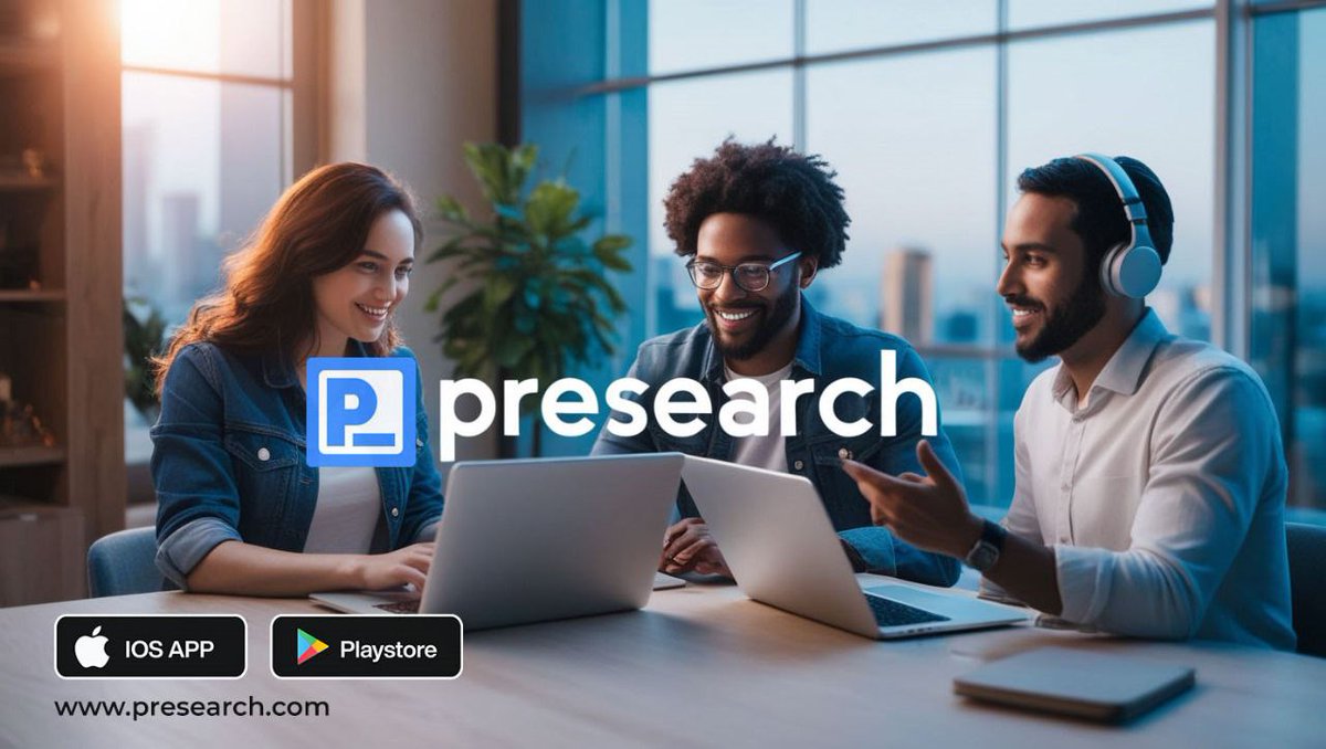 presearchnews's tweet image. Step up your research game with Presearch.com. All search data remains yours, we do not track you across sites!

#Privacy #SearchTechnology #Dataprivacy