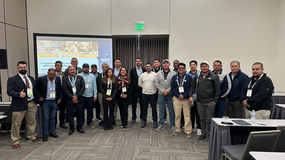 DrAgustingrass's tweet image. Cool week at the 2025 GCSAA Conference and Golf Show at San Diego, CA #gcsaaconference