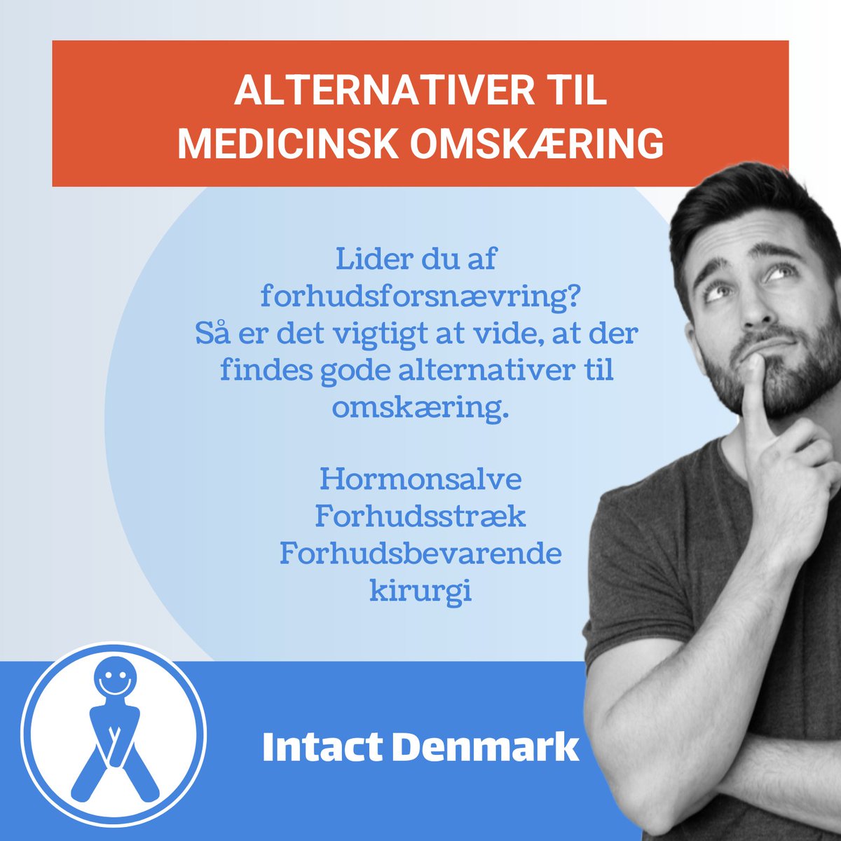 IntactDenmark's tweet image. Forhudsforsnævring: Findes der alternativer til omskæring?
#omskæring #forhud #forhudsforsnævring #sundhed #mændssundhed