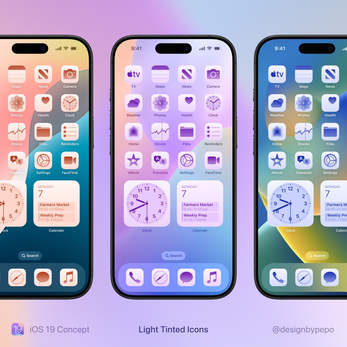 designbypepo's tweet image. Introducing Tinted Light Icons! Would you use them? ☀️